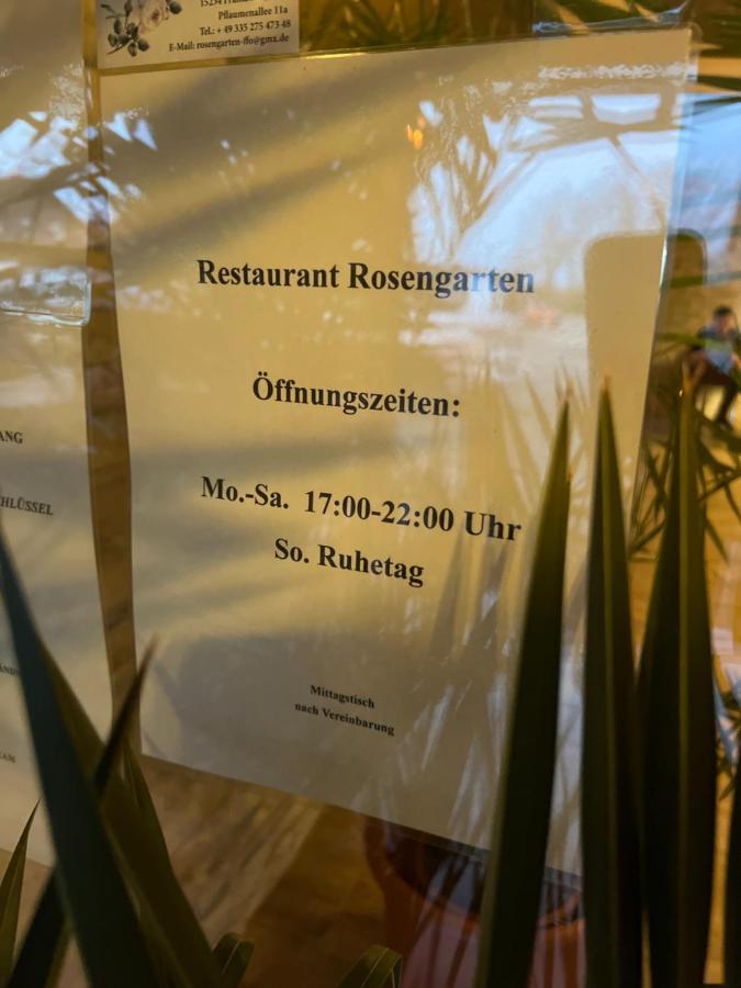 Hotel Rosengarten Frankfurt  Eksteriør bilde